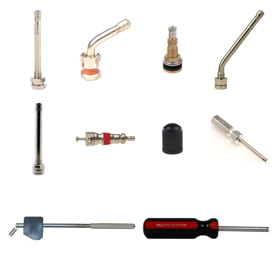 Metal and truck valve stems, valve cores, caps and valve tools